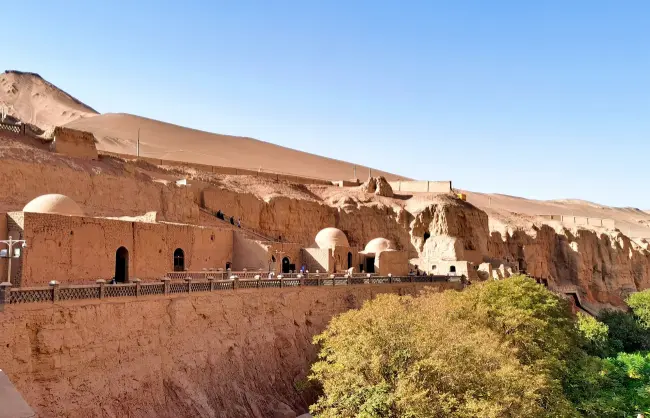 Bezeklik Thousand Buddha Caves in Turpan, Xinjiang