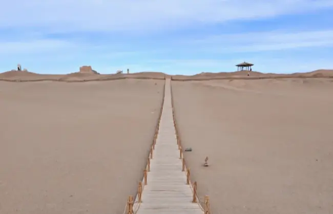 Yangguan Pass in Dunhuang on the Ancient Silk Road