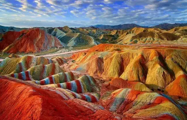 Zhangye Danxia Rainbow Mountains