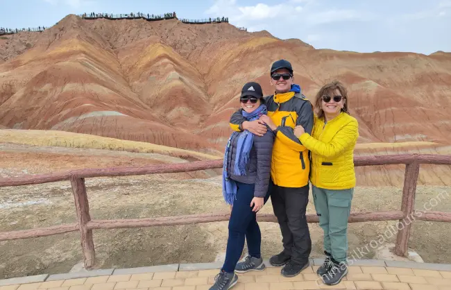 Zhangye Rainbow Mountain