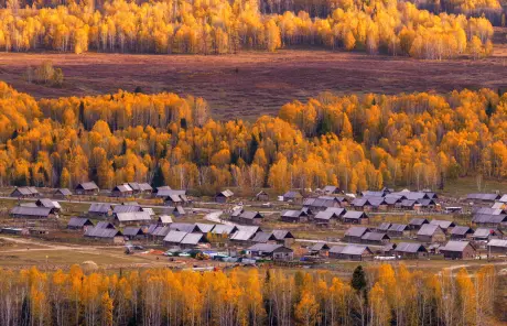 China Silk Road to Xinjiang Hemu village