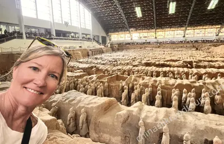 China Silk Road trip to Xian Terracotta Warriors