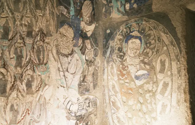Murals in Kizil Caves in Xinjiang