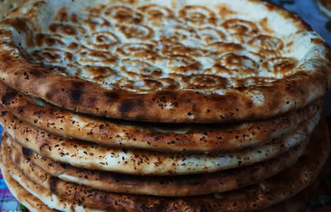 Silk Road food - Naan