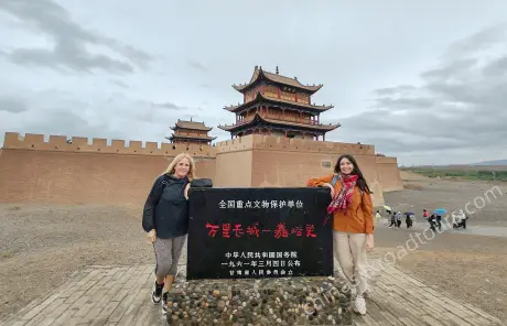 Silk Road tour with Jiayuguan pass