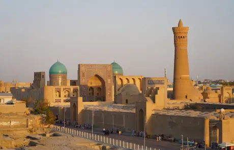 Uzbekistan Kunya Ark Fortress architecture