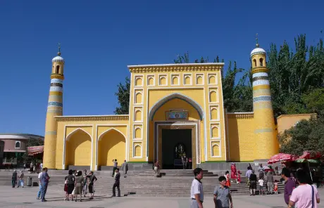 Xinjiang tour to Kashgar Id Kah Mosque