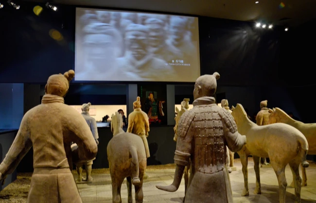 Shaanxi History Museum terra cotta warriors