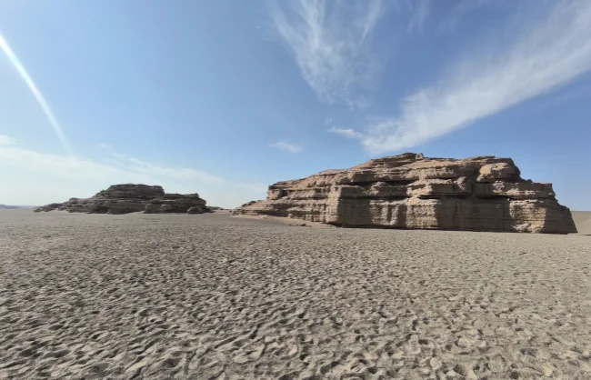 Yadan National Park in Dunhuang